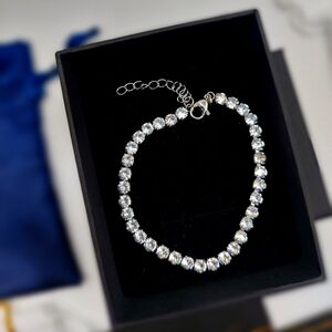 Silver Tennis Bracelet